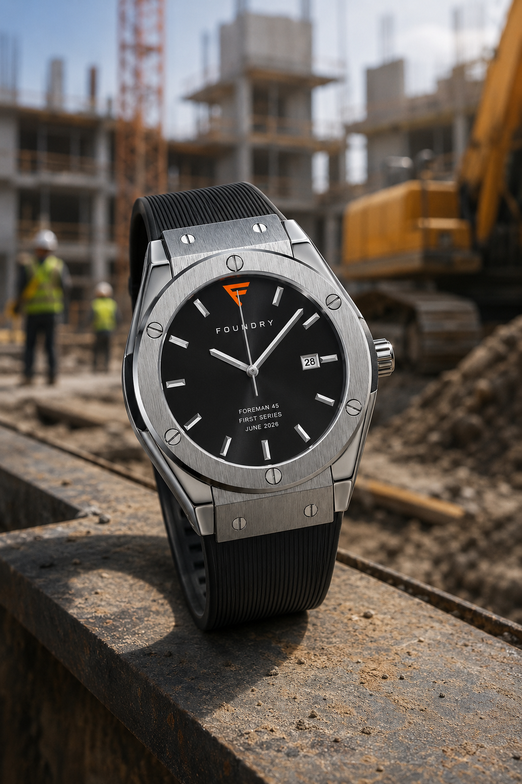 Foreman 45 Black Silicone - First Series
